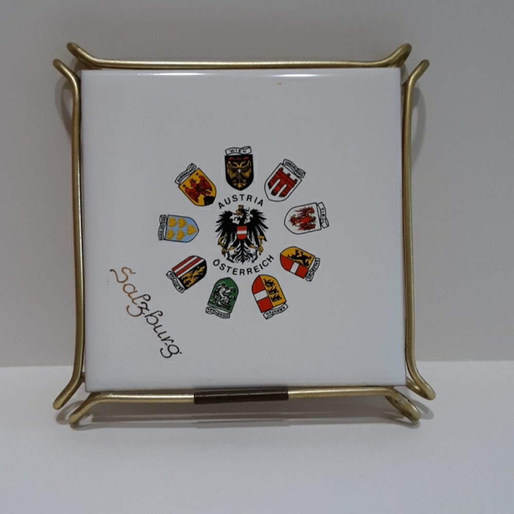 Vtg 1970 Austria Trivet